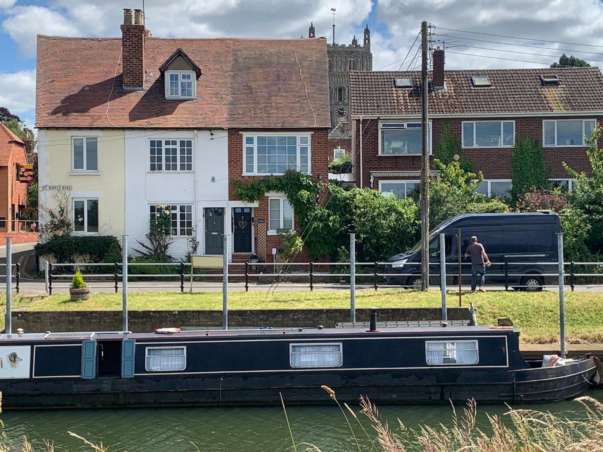 Riverside Cottage Tewkesbury Exterior foto